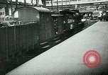 Image of Nazi train and German soldiers arrive at Paris train station Paris France, 1940, second 31 stock footage video 65675072692