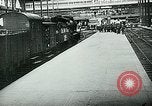 Image of Nazi train and German soldiers arrive at Paris train station Paris France, 1940, second 32 stock footage video 65675072692