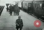 Image of Nazi train and German soldiers arrive at Paris train station Paris France, 1940, second 37 stock footage video 65675072692