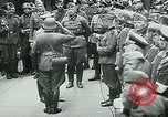 Image of Nazi train and German soldiers arrive at Paris train station Paris France, 1940, second 41 stock footage video 65675072692