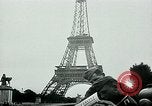 Image of German propaganda newspaper printing World War 2 Paris France, 1940, second 5 stock footage video 65675072693