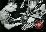 Image of German propaganda newspaper printing World War 2 Paris France, 1940, second 15 stock footage video 65675072693