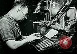 Image of German propaganda newspaper printing World War 2 Paris France, 1940, second 16 stock footage video 65675072693