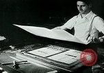 Image of German propaganda newspaper printing World War 2 Paris France, 1940, second 25 stock footage video 65675072693