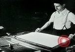 Image of German propaganda newspaper printing World War 2 Paris France, 1940, second 26 stock footage video 65675072693