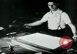 Image of German propaganda newspaper printing World War 2 Paris France, 1940, second 27 stock footage video 65675072693