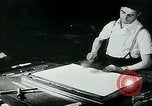 Image of German propaganda newspaper printing World War 2 Paris France, 1940, second 28 stock footage video 65675072693