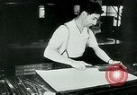 Image of German propaganda newspaper printing World War 2 Paris France, 1940, second 30 stock footage video 65675072693
