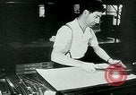 Image of German propaganda newspaper printing World War 2 Paris France, 1940, second 31 stock footage video 65675072693