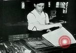 Image of German propaganda newspaper printing World War 2 Paris France, 1940, second 36 stock footage video 65675072693