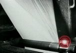 Image of German propaganda newspaper printing World War 2 Paris France, 1940, second 43 stock footage video 65675072693