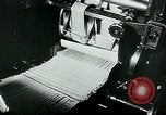 Image of German propaganda newspaper printing World War 2 Paris France, 1940, second 45 stock footage video 65675072693