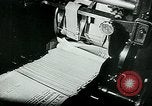 Image of German propaganda newspaper printing World War 2 Paris France, 1940, second 46 stock footage video 65675072693