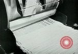 Image of German propaganda newspaper printing World War 2 Paris France, 1940, second 49 stock footage video 65675072693