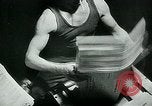 Image of German propaganda newspaper printing World War 2 Paris France, 1940, second 53 stock footage video 65675072693
