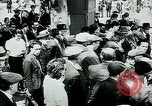 Image of French civilians listen to German propaganda broadcast Paris France, 1940, second 9 stock footage video 65675072694