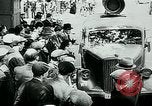 Image of French civilians listen to German propaganda broadcast Paris France, 1940, second 11 stock footage video 65675072694