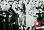 Image of French civilians listen to German propaganda broadcast Paris France, 1940, second 31 stock footage video 65675072694