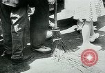 Image of French civilians listen to German propaganda broadcast Paris France, 1940, second 33 stock footage video 65675072694
