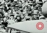 Image of French civilians listen to German propaganda broadcast Paris France, 1940, second 35 stock footage video 65675072694