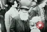 Image of French civilians listen to German propaganda broadcast Paris France, 1940, second 37 stock footage video 65675072694