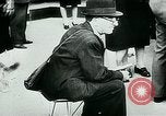 Image of French civilians listen to German propaganda broadcast Paris France, 1940, second 41 stock footage video 65675072694