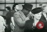 Image of French civilians listen to German propaganda broadcast Paris France, 1940, second 46 stock footage video 65675072694
