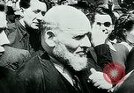 Image of French civilians listen to German propaganda broadcast Paris France, 1940, second 47 stock footage video 65675072694