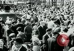 Image of French civilians listen to German propaganda broadcast Paris France, 1940, second 51 stock footage video 65675072694