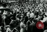 Image of French civilians listen to German propaganda broadcast Paris France, 1940, second 53 stock footage video 65675072694