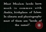 Image of Camels in Muslim lands of  Eurasia and Africa Middle East, 1936, second 55 stock footage video 65675072698