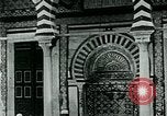 Image of Madrassa Islamic school outside a mosque Middle East, 1936, second 9 stock footage video 65675072701