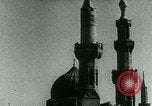 Image of Madrassa Islamic school outside a mosque Middle East, 1936, second 34 stock footage video 65675072701
