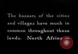 Image of Bazaars in Moslem countries Middle East, 1936, second 1 stock footage video 65675072702