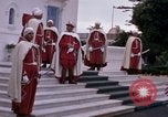 Image of palace guards Tunis Tunisia, 1959, second 16 stock footage video 65675072714