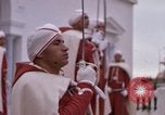 Image of palace guards Tunis Tunisia, 1959, second 51 stock footage video 65675072714