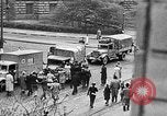 Image of Czechoslovakians revolt against German occupation Prague Czechoslovakia, 1945, second 7 stock footage video 65675072720