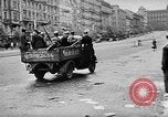 Image of Czechoslovakians revolt against German occupation Prague Czechoslovakia, 1945, second 33 stock footage video 65675072720