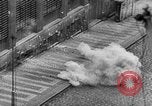 Image of Czechoslovakians revolt against German occupation Prague Czechoslovakia, 1945, second 48 stock footage video 65675072720