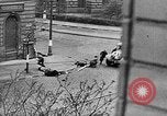 Image of Czechoslovakians revolt against German occupation Prague Czechoslovakia, 1945, second 54 stock footage video 65675072720