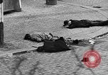 Image of Czechoslovakians revolt against German occupation Prague Czechoslovakia, 1945, second 56 stock footage video 65675072720