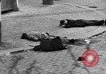Image of Czechoslovakians revolt against German occupation Prague Czechoslovakia, 1945, second 57 stock footage video 65675072720