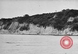 Image of fire wall off English coast to prevent German invasion United Kingdom, 1945, second 5 stock footage video 65675072721