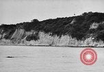 Image of fire wall off English coast to prevent German invasion United Kingdom, 1945, second 7 stock footage video 65675072721