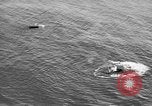 Image of fire wall off English coast to prevent German invasion United Kingdom, 1945, second 14 stock footage video 65675072721