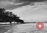 Image of fire wall off English coast to prevent German invasion United Kingdom, 1945, second 34 stock footage video 65675072721