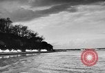 Image of fire wall off English coast to prevent German invasion United Kingdom, 1945, second 35 stock footage video 65675072721