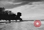Image of fire wall off English coast to prevent German invasion United Kingdom, 1945, second 37 stock footage video 65675072721