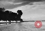 Image of fire wall off English coast to prevent German invasion United Kingdom, 1945, second 38 stock footage video 65675072721