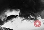 Image of fire wall off English coast to prevent German invasion United Kingdom, 1945, second 45 stock footage video 65675072721
